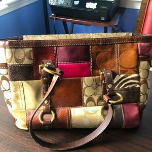 Woman coach purse